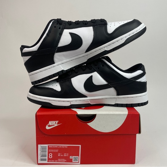 Nike Dunk Low Retro “Panda/Black White” 2023 - Picture 3 of 4